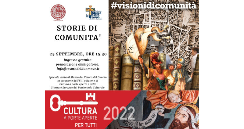 Storie di Comunità: visita gratuita al Museo del Tesoro del Duomo